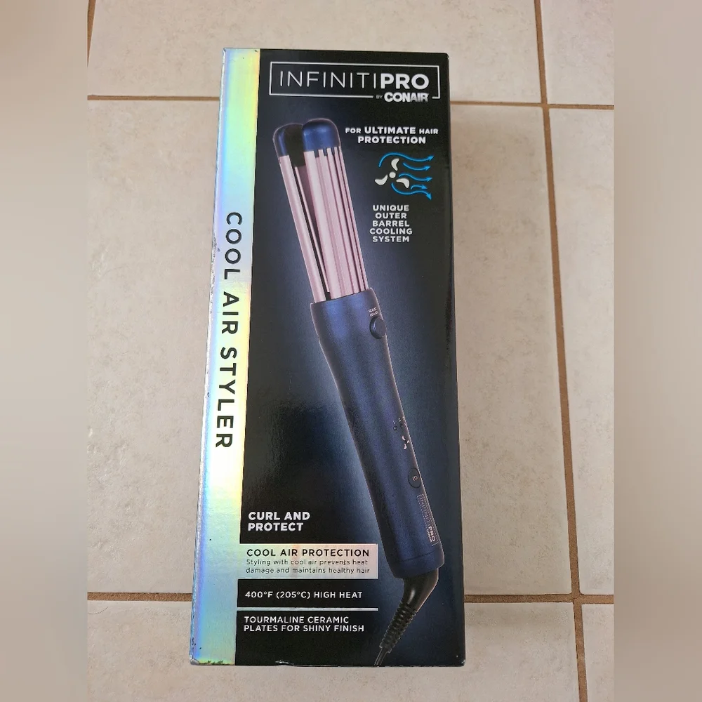 NIB Conair 2 In 1 Cool Air styler for Cascading Waves - Picture 9 of 12